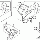 CBR600F4 Нижний обтекатель