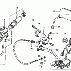 VTX1300S Рулевые переключатели