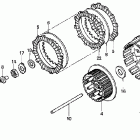 CRF450R Сцепление