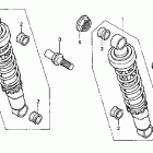 VT750DCB Задний амортизатор