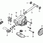 VT750DCB Масляный насос и фильтр