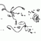 CR125R C.d.i. unit @ servo motor