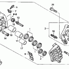 GL1800 Right front brake caliper (gl1800)