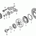 CRF250X Муфта стартера