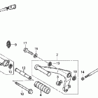 VTX1300C Педали