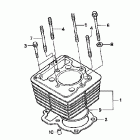 XR400R Цилиндр