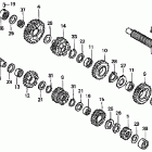 CB600F Трансмиссия