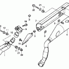 CB600F Глушитель