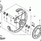XR250R Заднее колесо