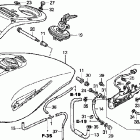 VTX1800C Топливный бак