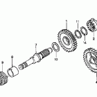 XR400R Кик стартер
