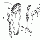 XR400R Цепь ГРМ