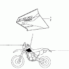 XR400R Наклейки