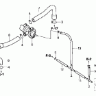 CB600F Воздушный клапан контроля впрыска