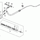 VTX1800S2 Цилиндр сцепления