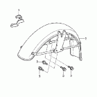 CB50R Переднее крыло