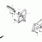 NSR50R Подножки