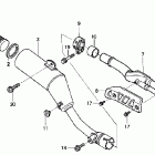 XR250R Глушитель