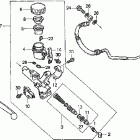 VTR1000F Цилиндр сцепления