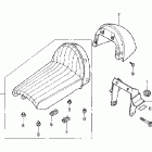 CB50R Сидение