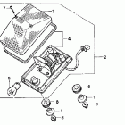 XR250R Фонарь задний