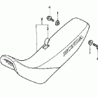 XR400R Сидение