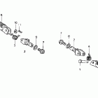 CB50R Подножки