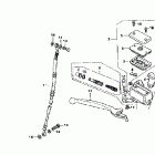 NSR50R Главный тормозной цилиндр - передний