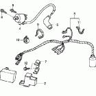 CRF150F Жгут проводов