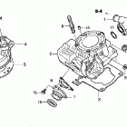 CR125R Cylinder head ('04)