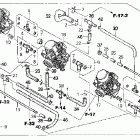 CB600F Карбюратор в сборе