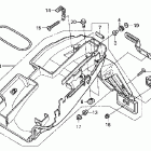 CB600F Заднее крыло
