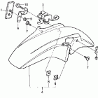 CB600F Переднее крыло