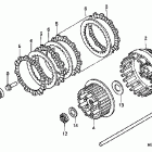 VTX1800S Сцепление