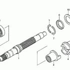 ST1100P Основной вал