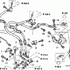 VFR800A Тормозные шланги передние