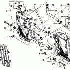 CRF450R Radiator ('02-'04)