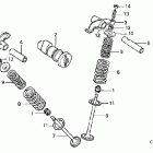 XR80R Распределительный вал