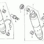 VT750CDA Задний амортизатор
