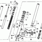 ST1100P Передняя вилка