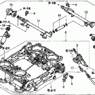 VFR800 Корпус дроссельной заслонки (в сборе).