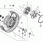 VTX1800S Заднее колесо (vtx1800s)