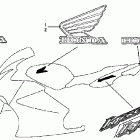 VFR800 Наклейки