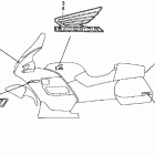 ST1100P Наклейки
