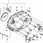VF750C Крышка картера правая