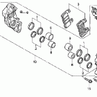 CBR600RR Front brake caliper ('03-'04)