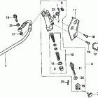 XR250R Задний тормозной цилидр