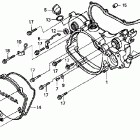 CR125R Right crankcase cover ('02-'04)