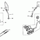 VTX1800S Рулевые переключатели