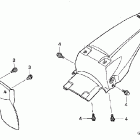 XR80R Заднее крыло